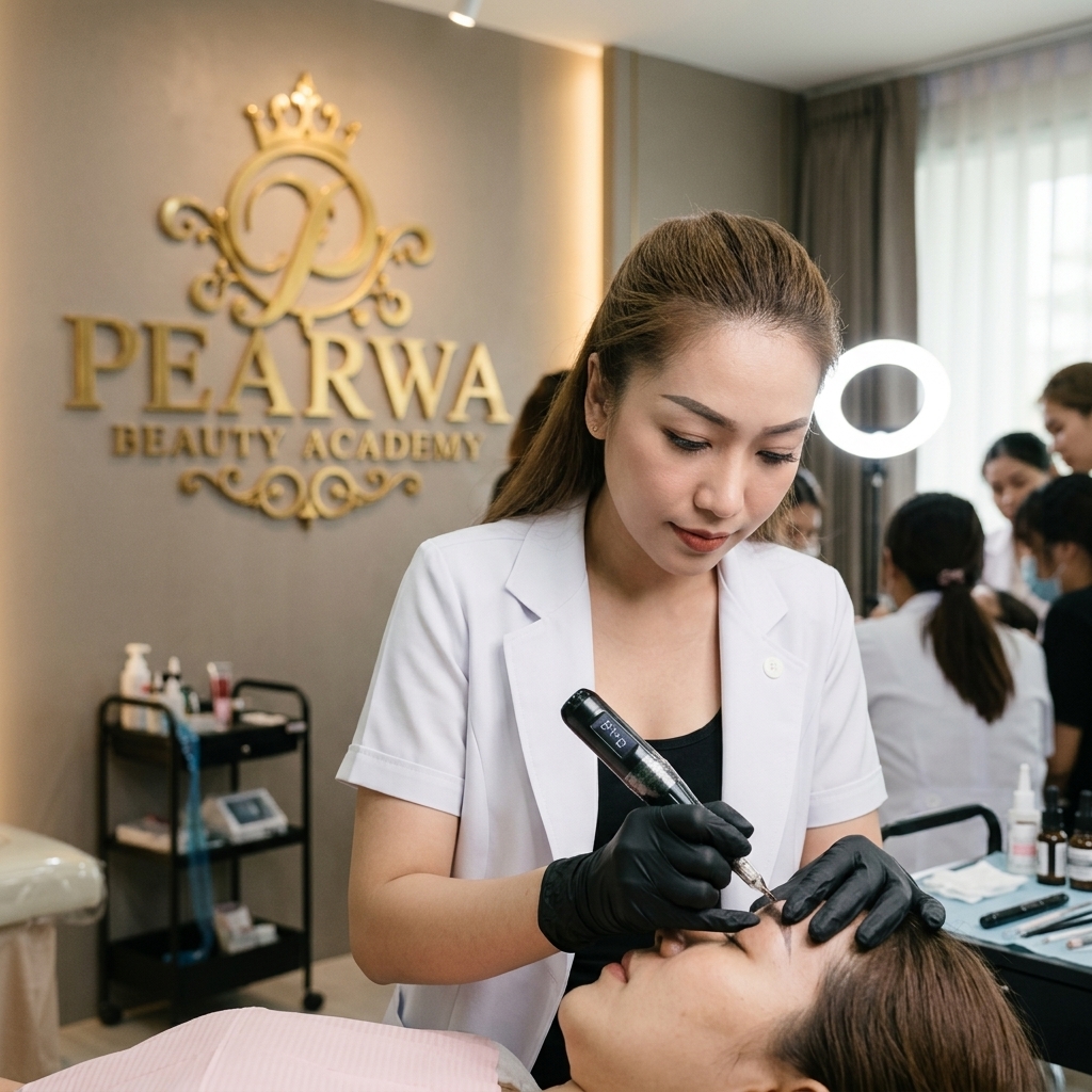 Brow demo in the classroom