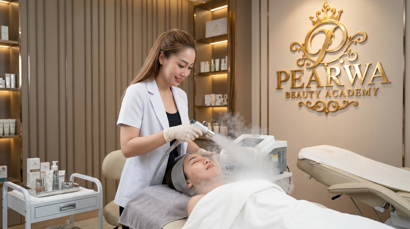 Cryo facial therapy