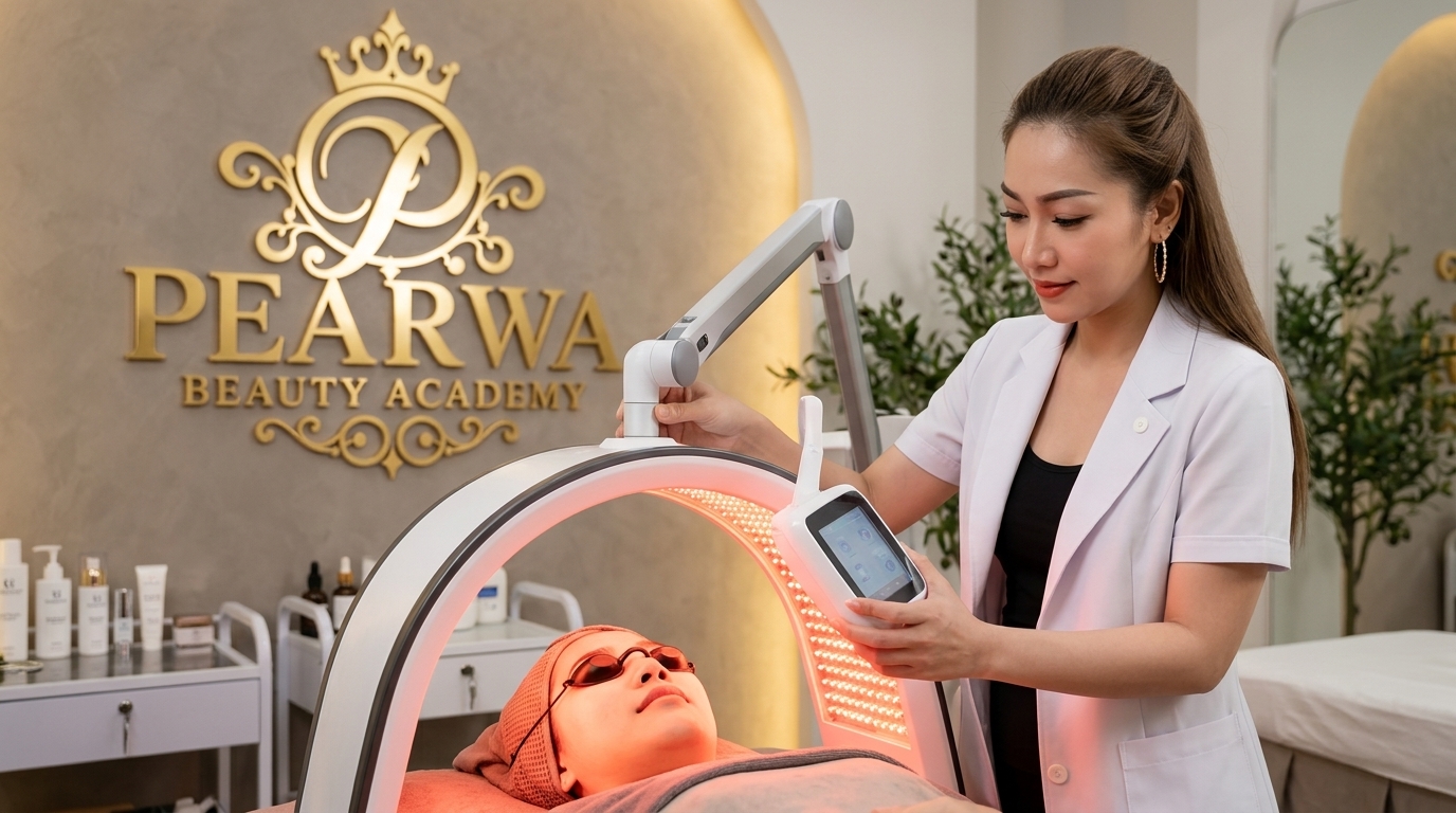 LED skin therapy