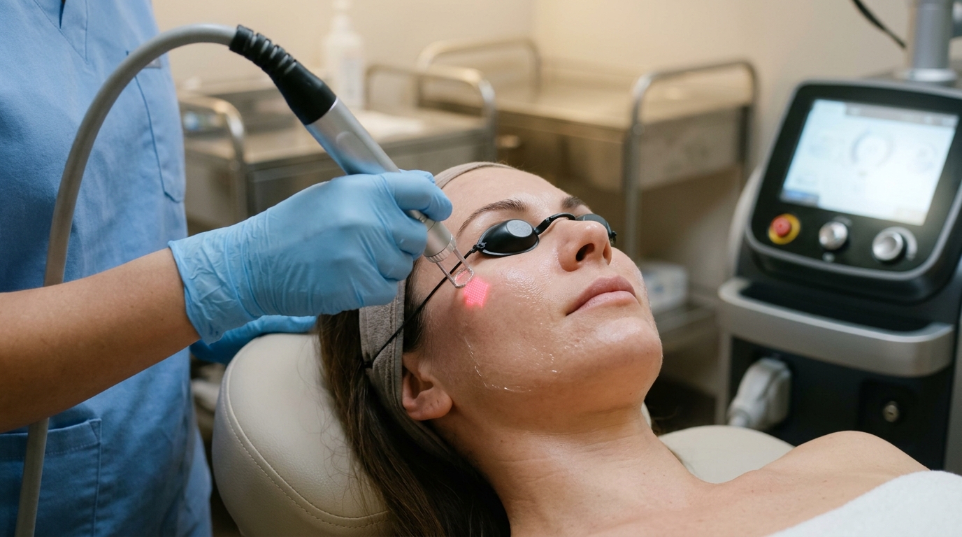 Laser skin rejuvenation