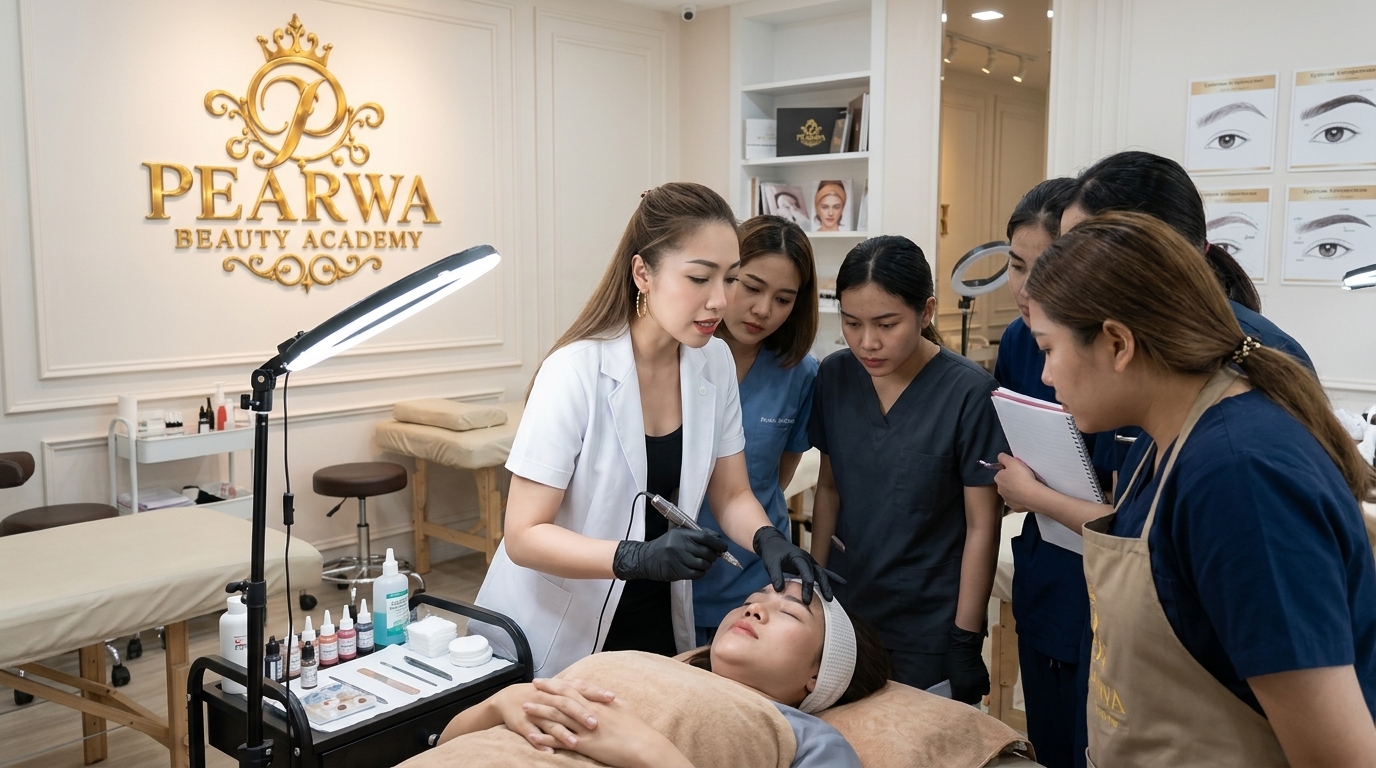 Pearwa Beauty Academy training courses